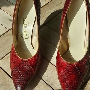 Vintage alligator shoes
